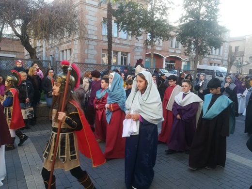 Imagen de archivo del Viacrucis Infantil